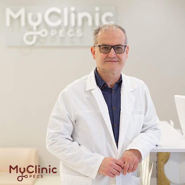 Dr. Horváth Gábor a MyClinic Pécs bőrgyógyász szakorvosa