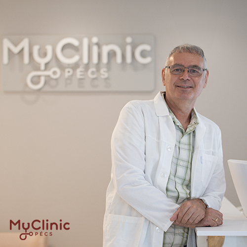 Dr. Gálgi Csaba a MyClinic Pécs magánklinika reumatológus szakorvosa
