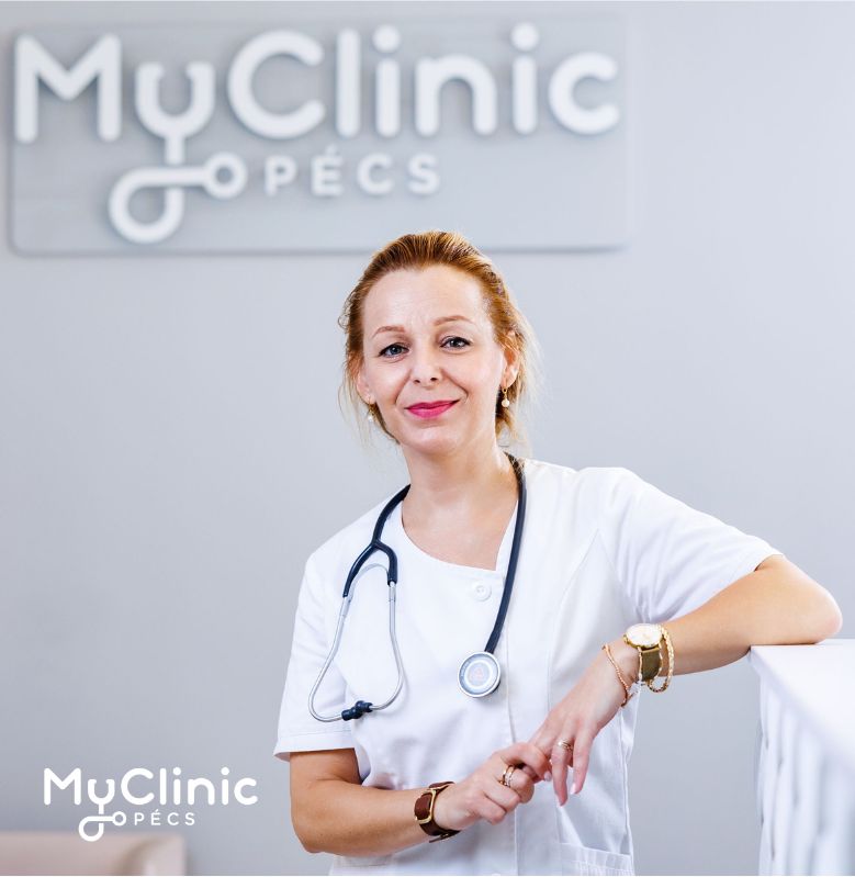 Dr. Papp Szilvia, a MyClinic Pécs magánklinika csecsemő- és gyermekgyógyásza